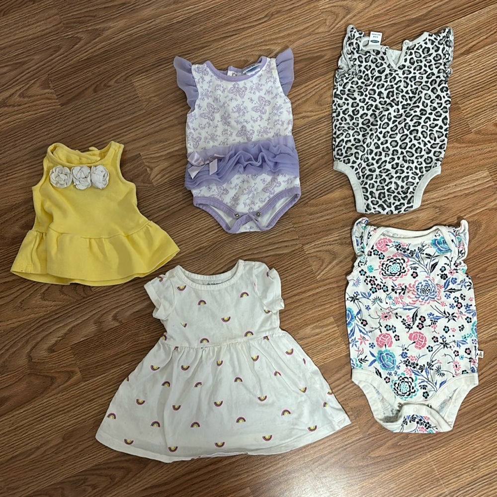 BabyGirl Summer Top Lot